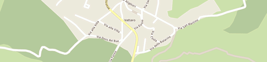 Mappa della impresa zamboni fratelli a VATTARO