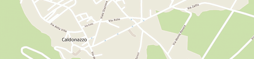 Mappa della impresa sos villaggio estivo internazionale a CALDONAZZO