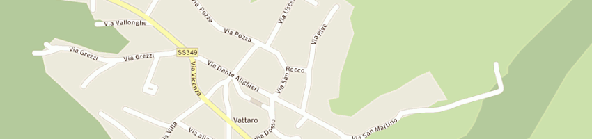 Mappa della impresa municipio a VATTARO