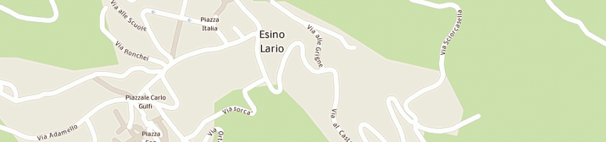 Mappa della impresa officina greselin snc a ESINO LARIO