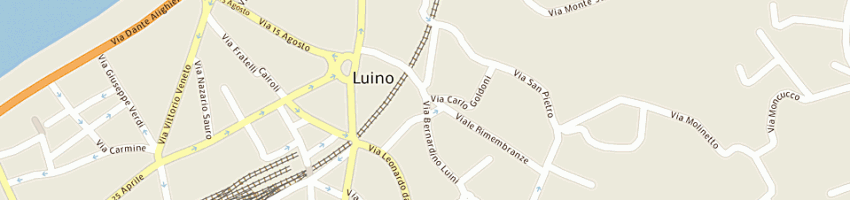 Mappa della impresa municipio di luino a LUINO