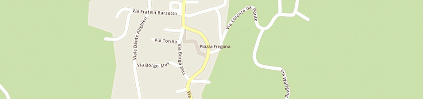 Mappa della impresa pz (snc) a FREGONA