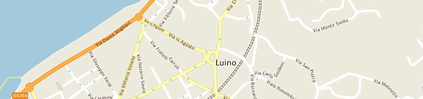 Mappa della impresa chieregatti lia a LUINO