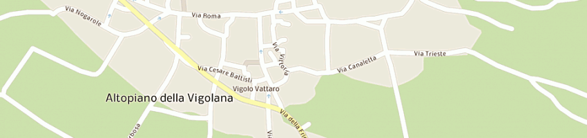 Mappa della impresa tamanini primo a VIGOLO VATTARO