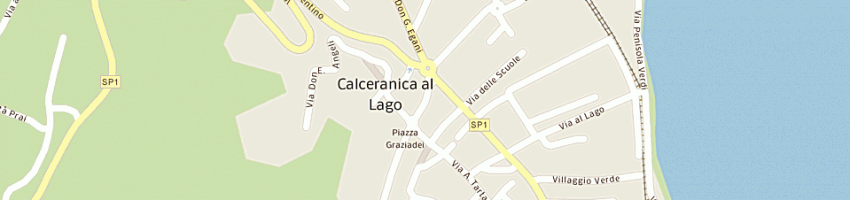 Mappa della impresa salone immagine snc a CALCERANICA AL LAGO