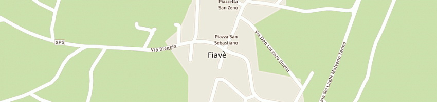 Mappa della impresa bar 421 road silvana a FIAVE 