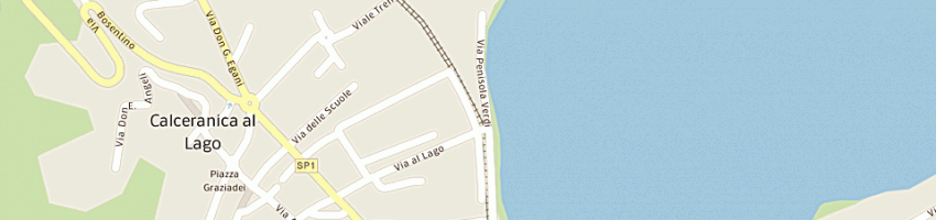 Mappa della impresa albergo micamada a CALCERANICA AL LAGO