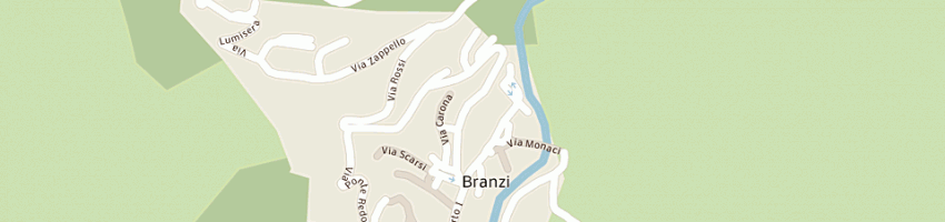 Mappa della impresa pedretti tiziana a BRANZI