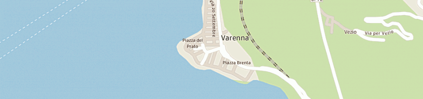 Mappa della impresa la piazzetta snc di ferrario francesca e beccalli marina a VARENNA