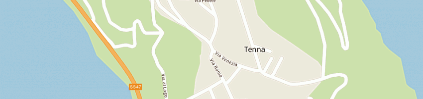 Mappa della impresa aej elettrica srl a TENNA