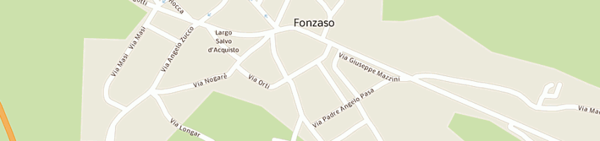 Mappa della impresa bottegal maurizio a FONZASO