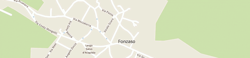 Mappa della impresa dal pan virgilio a FONZASO