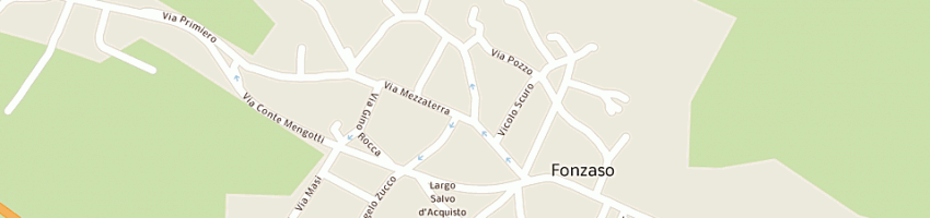 Mappa della impresa argenta savina a FONZASO