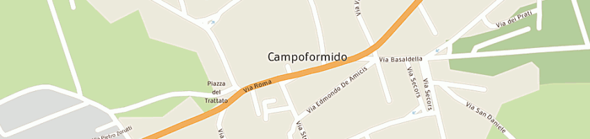 Mappa della impresa comune di campoformido a CAMPOFORMIDO