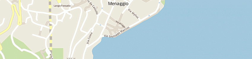 Mappa della impresa albergo corona a MENAGGIO