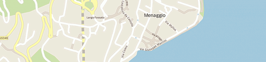 Mappa della impresa martinelli stefano a MENAGGIO