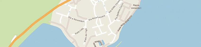 Mappa della impresa pro cannero riviera a CANNERO RIVIERA