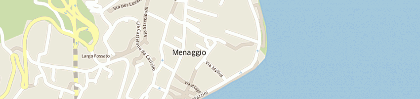Mappa della impresa bar costantin a MENAGGIO