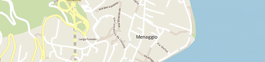 Mappa della impresa rock and roll cafe' di colombo rolando a MENAGGIO