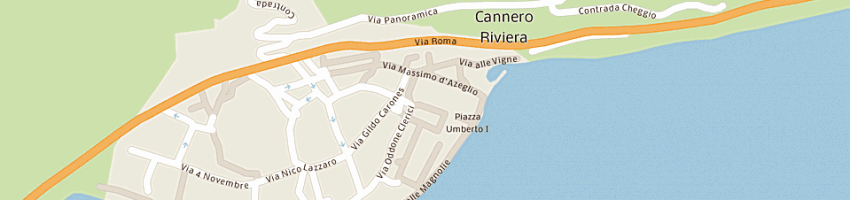 Mappa della impresa grignaschi piergiacomo a CANNERO RIVIERA