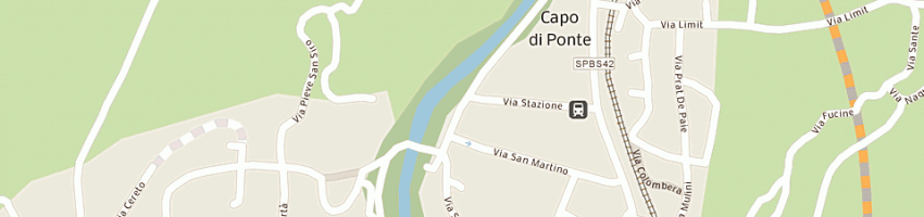 Mappa della impresa salari srl a CAPO DI PONTE