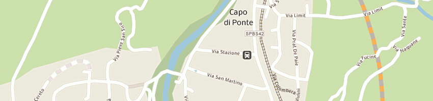 Mappa della impresa municipio a CAPO DI PONTE
