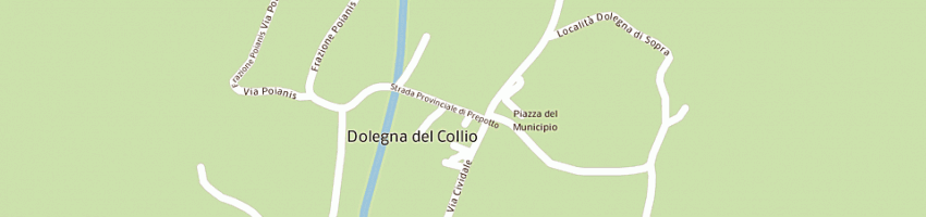 Mappa della impresa poste italiane spa a DOLEGNA DEL COLLIO