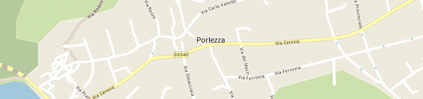 Mappa della impresa sala paolo a PORLEZZA