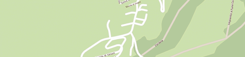 Mappa della impresa albergo hotel vason a TRENTO