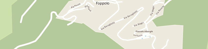 Mappa della impresa condominio tre cime a FOPPOLO