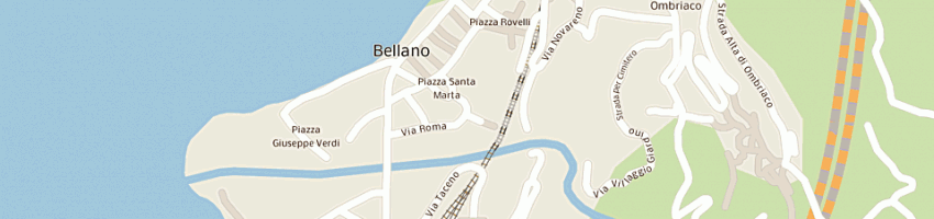 Mappa della impresa vergottini massimo a BELLANO