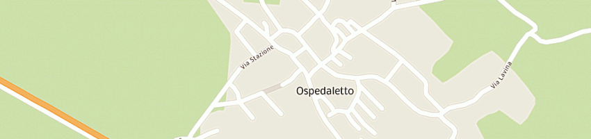 Mappa della impresa famiglia cooperativa bassa valsugana scarl a OSPEDALETTO