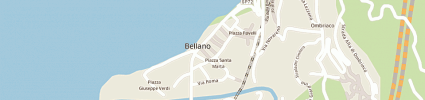 Mappa della impresa edilval srl a BELLANO