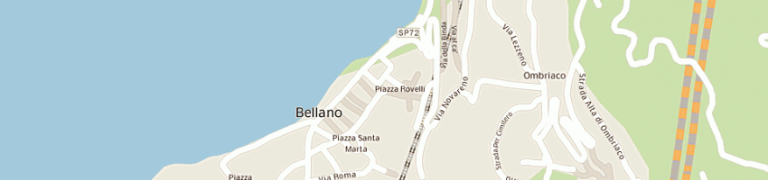 Mappa della impresa baruffaldi fabio a BELLANO