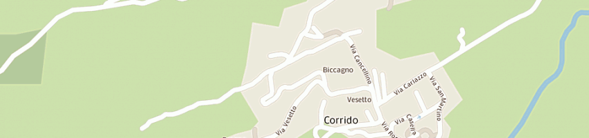 Mappa della impresa radio stella a CORRIDO