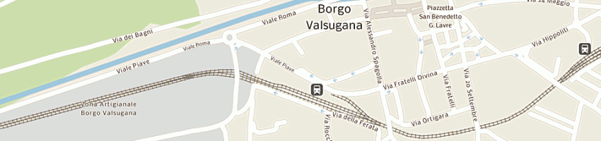 Mappa della impresa aur service a BORGO VALSUGANA