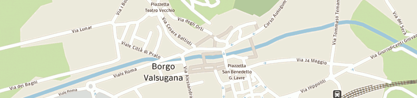 Mappa della impresa moranduzzo (snc) a BORGO VALSUGANA