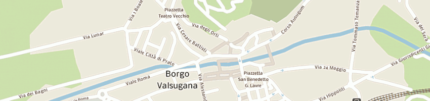 Mappa della impresa bordato aldo a BORGO VALSUGANA