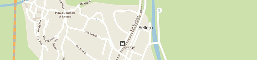 Mappa della impresa municipio a SELLERO