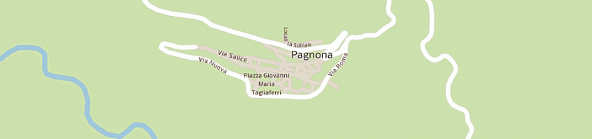Mappa della impresa poste italiane a PAGNONA