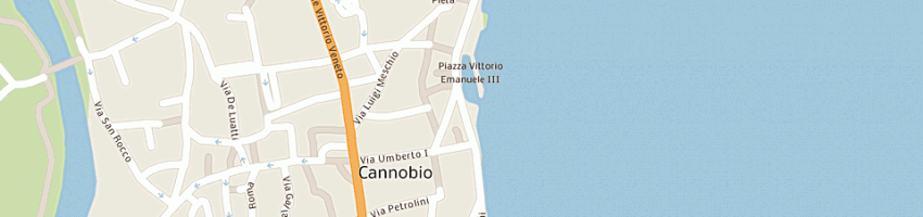 Mappa della impresa municipio a CANNOBIO