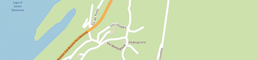 Mappa della impresa puntoelle team di morelli valentino a PADERGNONE