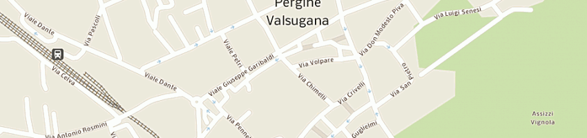 Mappa della impresa piccoli folletti a PERGINE VALSUGANA