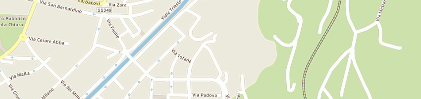 Mappa della impresa studio consulenza grafologica tomasi gabriella a TRENTO
