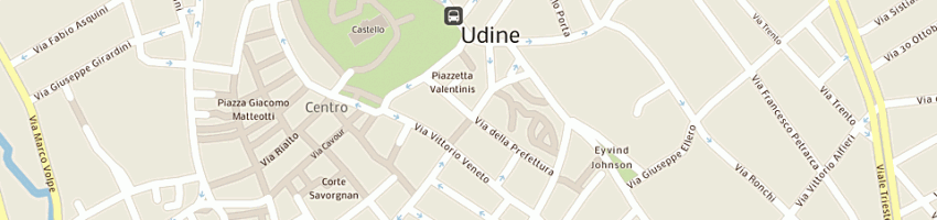 Mappa della impresa biline srl a UDINE