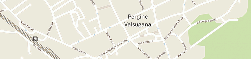 Mappa della impresa brugnara mirella snc a PERGINE VALSUGANA
