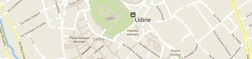 Mappa della impresa bizzotto massimo a UDINE