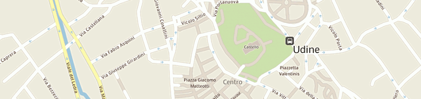 Mappa della impresa centro sociologico italiano a UDINE