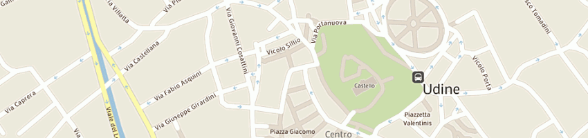Mappa della impresa people city di vatta giancarlo a UDINE