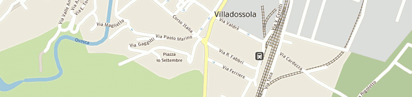 Mappa della impresa beltrami renato di beltrami luciano a VILLADOSSOLA